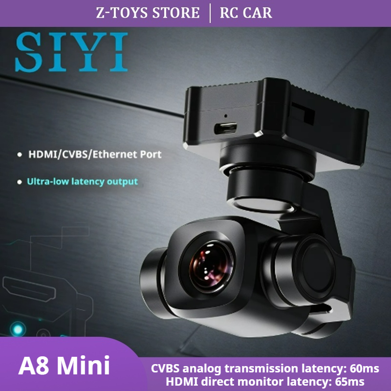 Drone Camera 4K - Câmera Gimbal Zoom 4K Mini SIYI