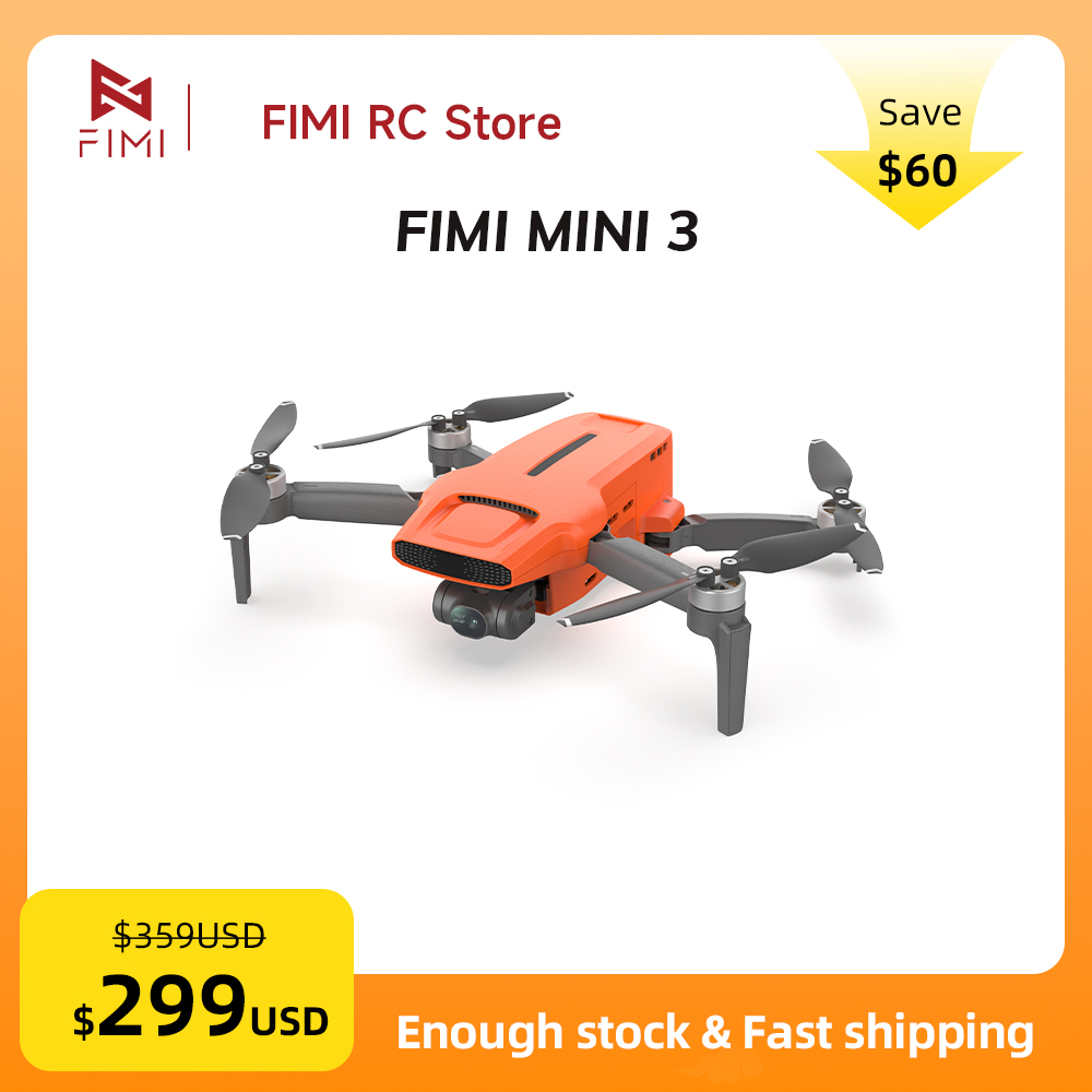 Drone Camera 4K - Drone FIMI MINI 3 com Câmera