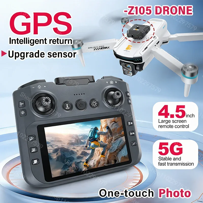 Drone RC Quadcopter Z105 com M - Drone Camera Vlog avaliação e preço